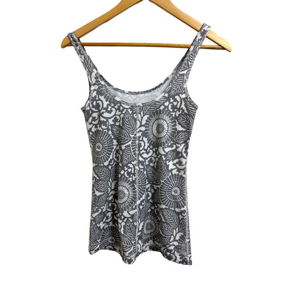 Lululemon Daily Tank Beachy Floral White Fossil Wee‎ Stripe White Fossil size 2 - Picture 5 of 5